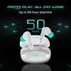 Noise Buds VS402 in-Ear Truly Wireless Earbuds with 50H of Playtime, Low Latency, Quad Mic with ENC, Instacharge(10 min=120 min),10mm Driver, BT v5.3, Breathing LED Lights (Neon White) - Triveni World