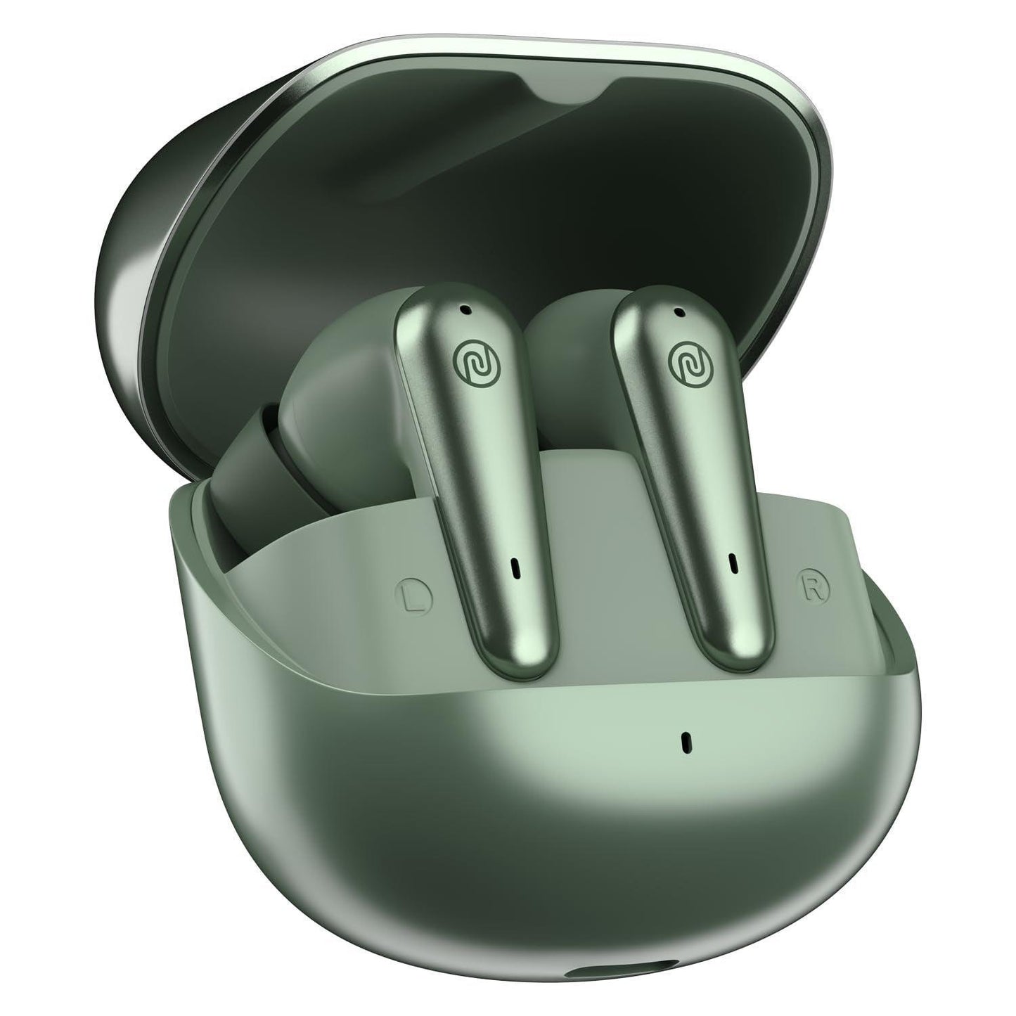 Noise Buds X Prime in-Ear Truly Wireless Earbuds with 120H of Playtime, Quad Mic with ENC, Instacharge(10 min=200 min),Premium Dual Tone Finish, 11mm Driver, BT v5.3(Sheen Green) - Triveni World