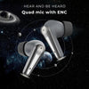 Noise Buds X Prime in-Ear Truly Wireless Earbuds with 120H of Playtime, Quad Mic with ENC, Instacharge(10 min=200 min),Premium Dual Tone Finish, 11mm Driver, BT v5.3(Silver Grey) - Triveni World