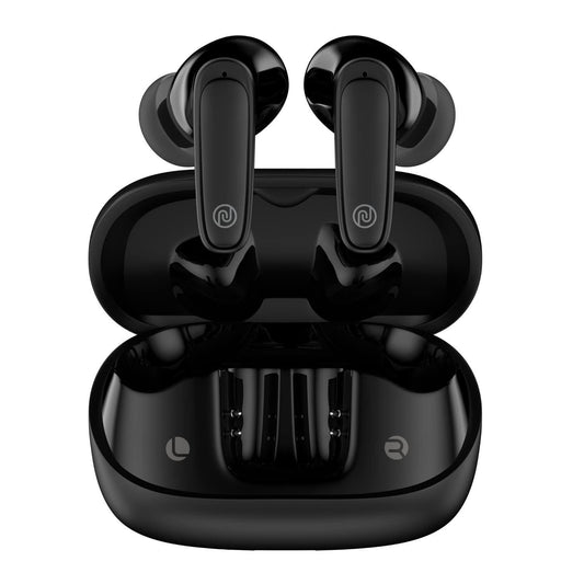 Noise Buds X Truly Wireless in-Ear Earbuds with ANC(Upto 25dB), 35H Playtime, Quad Mic with ENC, Instacharge(10 min=120 min), 12mm Driver, BT v5.3 (Carbon Black) - Triveni World