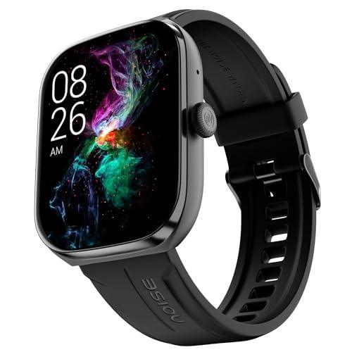 Noise ColorFit Ore Smart Watch with Largest-Ever 2.1" AMOLED Display with Ultra Thin Bezels, Bluetooth Calling, Functional Crown, Metal Build, Health Data with NoiseFit App, 7 Days Battery (Jet Black) - Triveni World