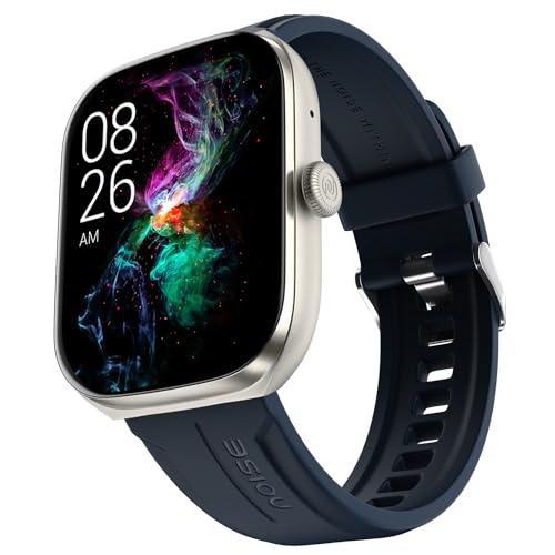 Noise ColorFit Ore Smart Watch with Largest-Ever 2.1" AMOLED Display with Ultra Thin Bezels, Bluetooth Calling, Functional Crown, Metal Build, Health Data with NoiseFit App, 7 Days Battery(Space Blue) - Triveni World