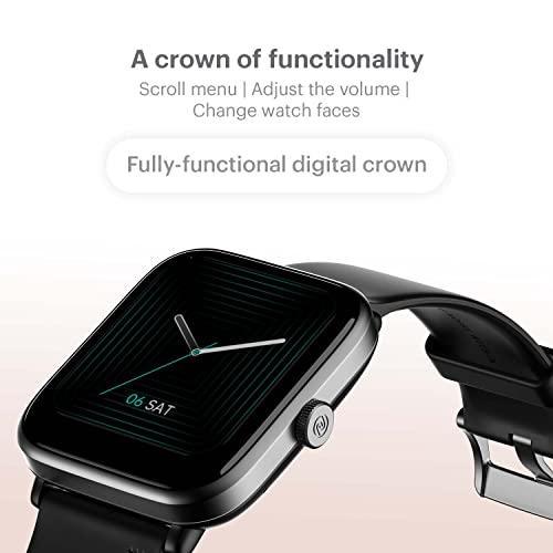 Noise ColorFit Pro 4 Advanced Bluetooth Calling Smart Watch with 1.72" TruView Display, Fully-Functional Digital Crown, 311 PPI, 60Hz Refresh Rate, 500 NITS Brightness (Charcoal Black) - Triveni World