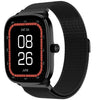 Noise New Macro Smart Watch with 2.0” HD Display,Metallic Finish BT Calling, Functional Crown, 7 Days Battery Life, Sleep Tracking, 200+ Watch Faces (Black Link) - Triveni World