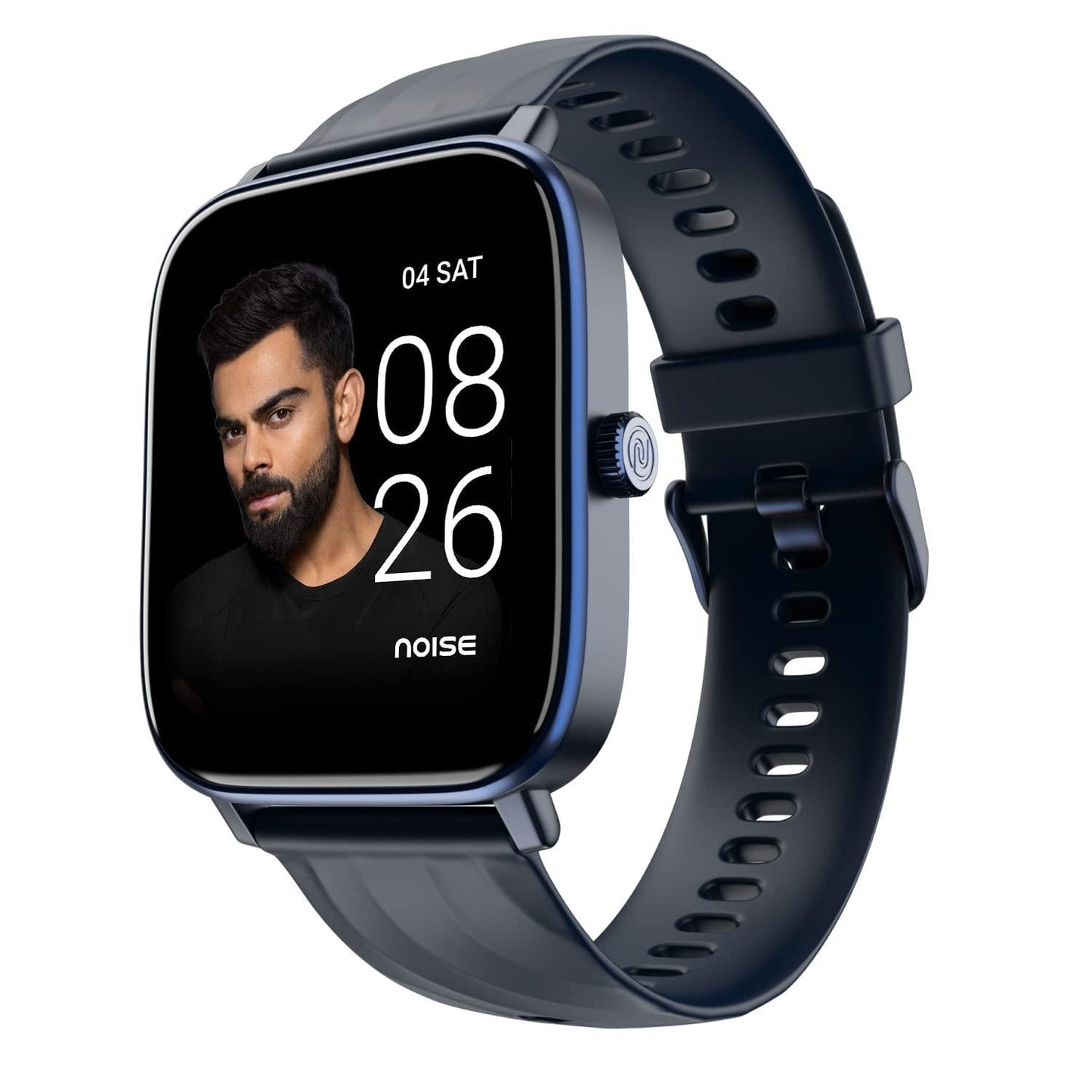 Noise Newly Launched Quad Call 1.81" Display, Bluetooth Calling Smart Watch, AI Voice Assistance, 160+Hrs Battery Life, Metallic Build, in-Built Games, 100 Sports Modes, 100+ Watch Faces (Space Blue) - Triveni World