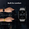 Noise Quad Call 1.81" Display, Bluetooth Calling Smart Watch, AI Voice Assistance, 160+Hrs Battery Life, Metallic Build, in-Built Games, 100 Sports Modes, 100+ Watch Faces (Elite Black) - Triveni World