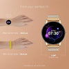 Noise Twist Go Round dial Smartwatch with BT Calling, 1.39" Display, Metal Build, 100+ Watch Faces, IP68, Sleep Tracking, 100+ Sports Modes, 24/7 Heart Rate Monitoring (Gold Link) - Triveni World