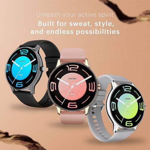 Noise Twist Go Round dial Smartwatch with BT Calling, 1.39" Display, Metal Build, 100+ Watch Faces, IP68, Sleep Tracking, 100+ Sports Modes, 24/7 Heart Rate Monitoring (Jet Black) - Triveni World