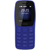 Nokia 105 Classic | Dual SIM Keypad Phone with Built-in UPI Payments, Long-Lasting Battery, Wireless FM Radio | No Charger in-Box | Blue - Triveni World
