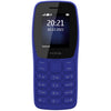 Nokia 105 Classic | Single SIM Keypad Phone with Built-in UPI Payments, Long-Lasting Battery, Wireless FM Radio, Charger in-Box | Blue - Triveni World