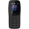 Nokia 105 Dual SIM, Keypad Mobile Phone with Wireless FM Radio | Charcoal - Triveni World