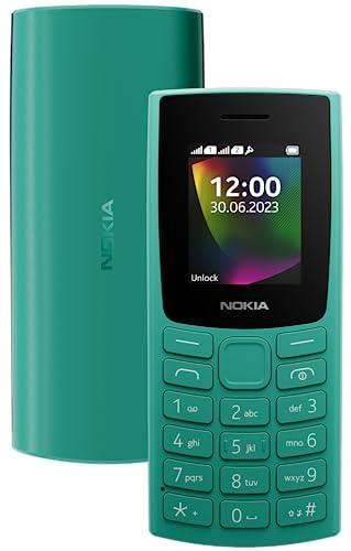 Nokia 106 Dual Sim, Keypad Phone with Built-in UPI Payments App, Long-Lasting Battery, Wireless FM Radio & MP3 Player, and MicroSD Card Slot | Green - Triveni World