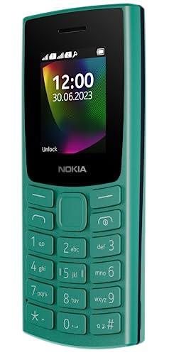 Nokia 106 Dual Sim, Keypad Phone with Built-in UPI Payments App, Long-Lasting Battery, Wireless FM Radio & MP3 Player, and MicroSD Card Slot | Green - Triveni World