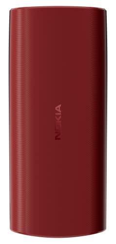 Nokia 106 Dual Sim, Keypad Phone with Built-in UPI Payments App, Long-Lasting Battery, Wireless FM Radio & MP3 Player, and MicroSD Card Slot | Red - Triveni World