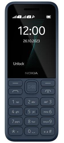 Nokia 130 Music | Built-in Powerful Loud Speaker with Music Player and Wireless FM Radio | Dedicated Music Buttons | Big 2.4” Display | 1 Month Standby Battery Life | Blue - Triveni World