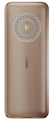 Nokia 130 Music | Built-in Powerful Loud Speaker with Music Player and Wireless FM Radio | Dedicated Music Buttons | Big 2.4” Display | 1 Month Standby Battery Life | Gold - Triveni World