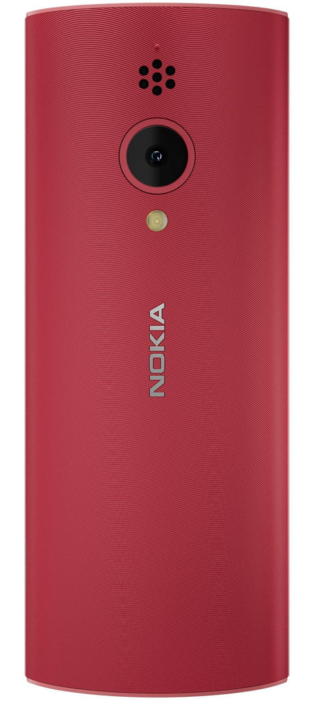 Nokia 150 Dual SIM Premium Keypad Phone | Rear Camera, Long Lasting Battery Life, Wireless FM Radio & MP3 Player and All-New Modern Premium Design | Red - Triveni World