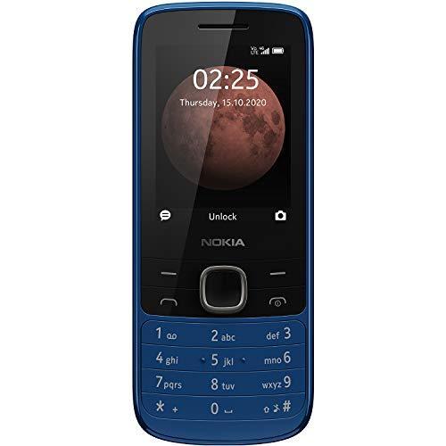 Nokia 225 4G Dual SIM Feature Phone with Long Battery Life, Camera, Multiplayer Games, and Premium Finish – Classic Blue Colour - Triveni World