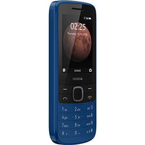 Nokia 225 4G Dual SIM Feature Phone with Long Battery Life, Camera, Multiplayer Games, and Premium Finish – Classic Blue Colour - Triveni World