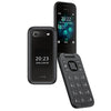 Nokia 2660 Flip 4G Volte keypad Phone with Dual SIM, Dual Screen, inbuilt MP3 Player & Wireless FM Radio | Black - Triveni World