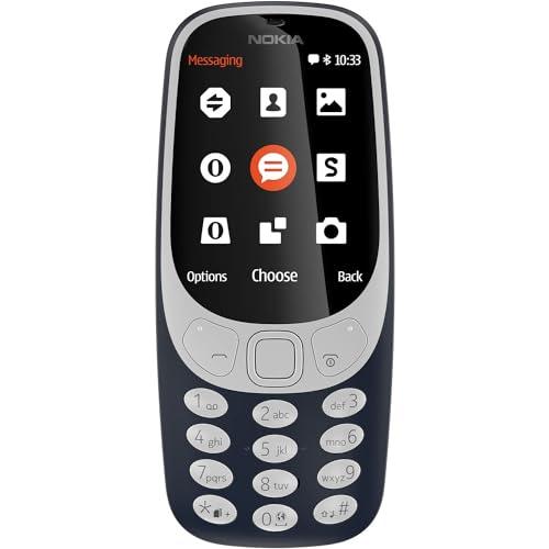 Nokia 3310 Dual SIM Feature Phone with MP3 Player, Wireless FM Radio and Rear Camera, Dark Blue - Triveni World