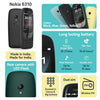 Nokia 6310 Dual SIM Keypad Phone with a 2.8” Screen, Wireless FM Radio and Rear Camera with Flash | Black - Triveni World