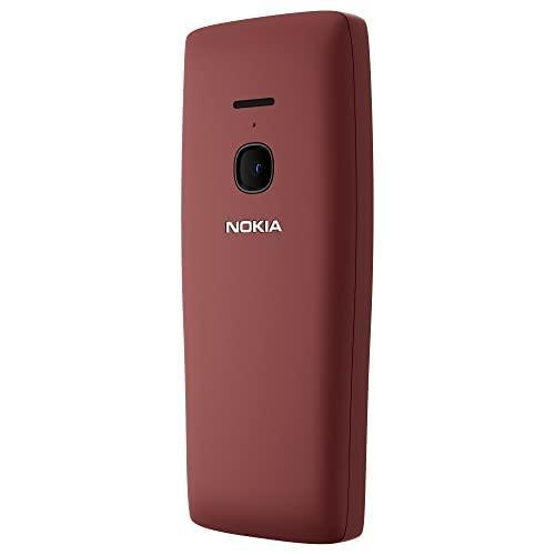 Nokia 8210 4G Volte keypad Phone with Dual SIM, Big Display, inbuilt MP3 Player & Wireless FM Radio | Red - Triveni World