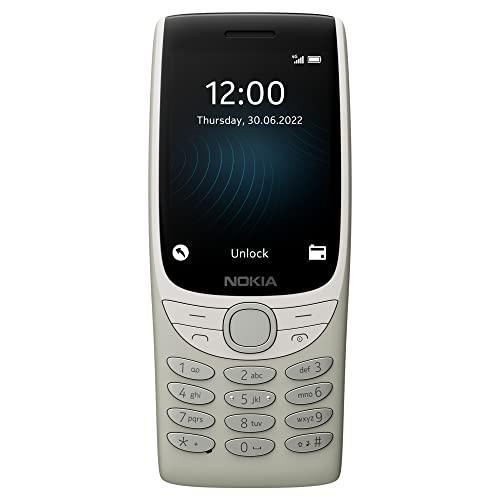 Nokia 8210 4G Volte keypad Phone with Dual SIM, Big Display, inbuilt MP3 Player & Wireless FM Radio | Sand - Triveni World