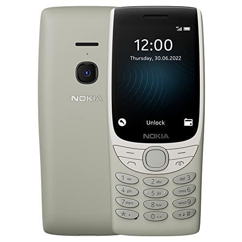 Nokia 8210 4G Volte keypad Phone with Dual SIM, Big Display, inbuilt MP3 Player & Wireless FM Radio | Sand - Triveni World