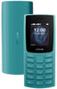 Nokia All-New 105 Single Sim Keypad Phone with Built-in UPI Payments, Long-Lasting Battery, Wireless FM Radio | Cyan - Triveni World