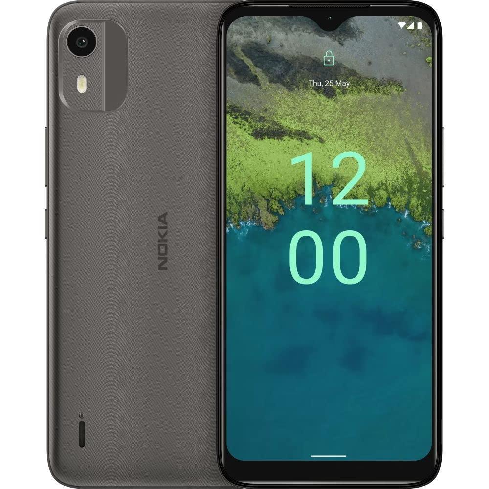 Nokia C12 Pro Android Smartphone, Dual SIM, All Day Battery Life, 6GB RAM, 4GB RAM + 2GB Virtual RAM, Android 12 Go Edition | Charcoal - Triveni World