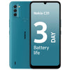 Nokia C31, 6.74” HD+ Display, 13+2+2 MP Rear & 5MP Front Google Camera, 3-Day Battery Life, Android 12 | Cyan, 4+64GB - Triveni World