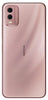 Nokia C32 with 50MP Dual Rear AI Camera | 3-Day Battery Life | Toughened Glass Back | 12GB RAM with Memory Extension (6GB RAM + 6GB Virtual RAM) | Android 13 | Beach Pink - Triveni World