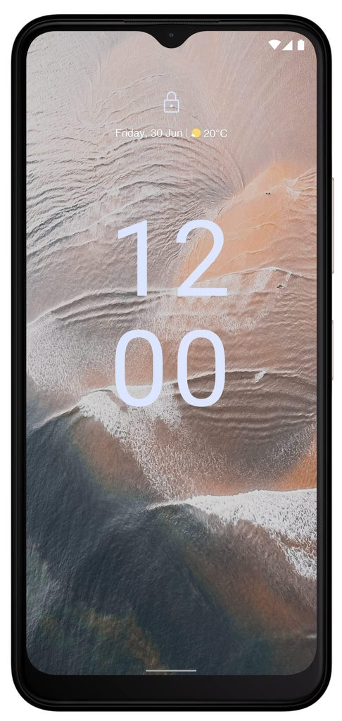Nokia C32 with 50MP Dual Rear AI Camera | 3-Day Battery Life | Toughened Glass Back | 12GB RAM with Memory Extension (6GB RAM + 6GB Virtual RAM) | Android 13 | Beach Pink - Triveni World