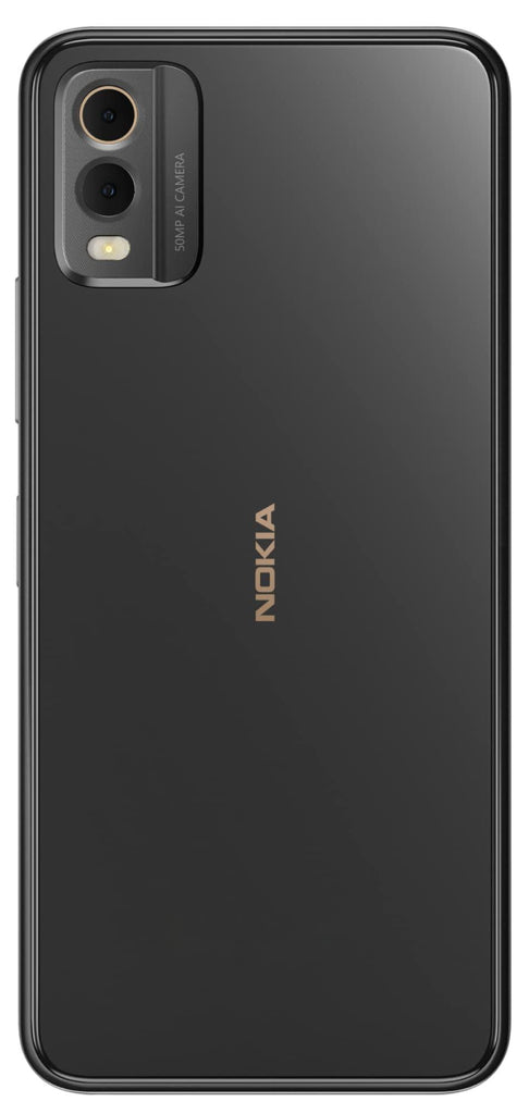 Nokia C32 with 50MP Dual Rear AI Camera | 3-Day Battery Life | Toughened Glass Back | 12GB RAM with Memory Extension (6GB RAM + 6GB Virtual RAM) | Android 13 | Charcoal - Triveni World