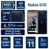 Nokia G10, 6.5” HD+ Screen, 5050 mAh Battery, Triple Camera, 4 + 64GB Memory(Dusk/Purple) - Triveni World