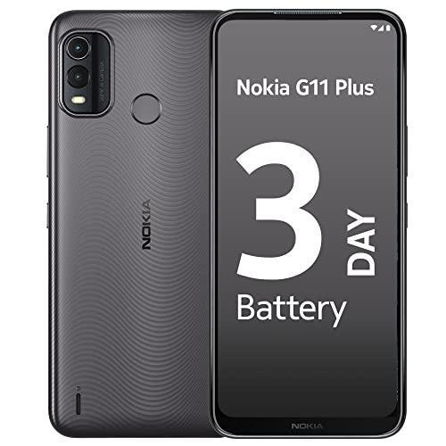 Nokia G11 Android 12 Smartphone, Dual SIM, 3-Day Battery Life, 4GB RAM + 64GB Storage, 50MP Dual AI Camera | Charcoal Grey - Triveni World