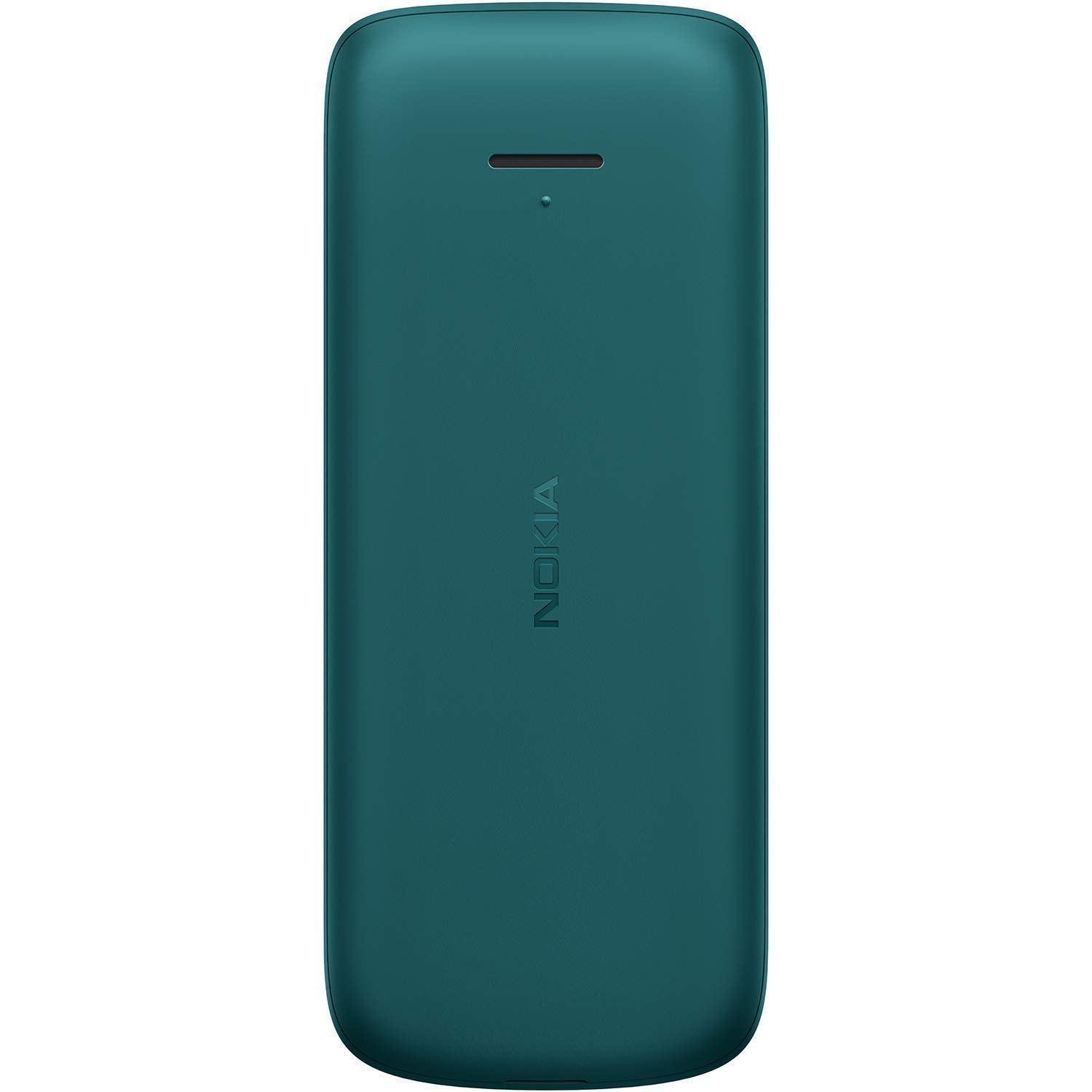 Nokia (Renewed) 215 4G Dual SIM 4G Phone with Long Battery Life, Multiplayer Games, Wireless FM Radio and Durable Ergonomic Design – Cyan Green_124.7 x 51.0 x 13.7 mm - Triveni World