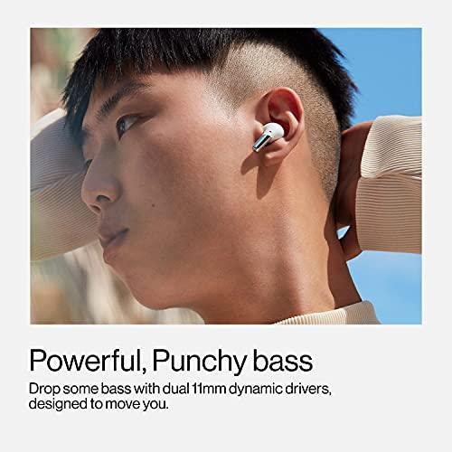 OnePlus Buds Pro Bluetooth Truly Wireless in Ear Earbuds with mic, Smart Adaptive Noise Cancellation, 10 Minutes Warp Charge, Upto 38 Hours Battery, Zen Mode, Bluetooth 5.2v (Matte Black) - Triveni World