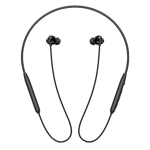 OnePlus Bullets Wireless Z2 ANC Bluetooth in Ear Earphones with Mic, 45dB Hybrid ANC, Bombastic Bass - 12.4 mm Drivers, 10 Mins Charge - 20 Hrs Music, 28 Hrs Battery (Black) - Triveni World