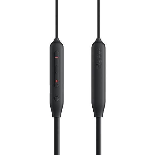 OnePlus Bullets Wireless Z2 ANC Bluetooth in Ear Earphones with Mic, 45dB Hybrid ANC, Bombastic Bass - 12.4 mm Drivers, 10 Mins Charge - 20 Hrs Music, 28 Hrs Battery (Black) - Triveni World