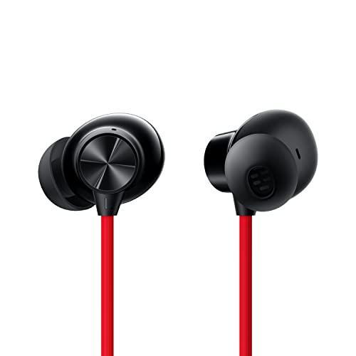 OnePlus Bullets Z2 Bluetooth Wireless in Ear Earphones with Mic, Bombastic Bass, 10 Mins Charge - 20 Hrs Music, 30 Hrs Battery Life (Acoustic Red) - Triveni World