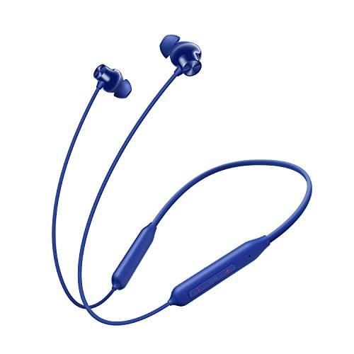 OnePlus Bullets Z2 Bluetooth Wireless in Ear Earphones with Mic, Bombastic Bass - 12.4 Mm Drivers, 10 Mins Charge - 20 Hrs Music, 30 Hrs Battery Life (Beam Blue) - Triveni World