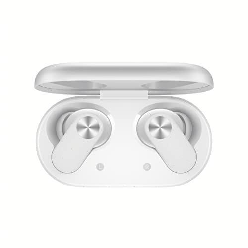 OnePlus Nord Buds 2 TWS in Ear Earbuds with Mic, Upto 25dB ANC 12.4mm Dynamic Titanium Drivers, Playback:Upto 36hr case, 4-Mic Design, IP55 Rating, Fast Charging [White] - Triveni World