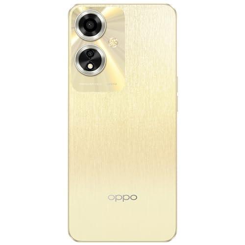 OPPO A59 5G (Silk Gold, 6GB RAM, 128GB Storage) | 5000 mAh Battery with 33W SUPERVOOC Charger | 6.56" HD+ 90Hz Display | with No Cost EMI/Additional Exchange Offers - Triveni World