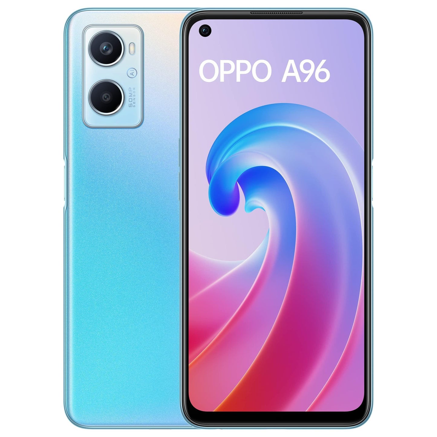 Oppo A96 (Sunset Blue, 8GB RAM, 128 Storage) with No Cost EMI/Additional Exchange Offers - Triveni World