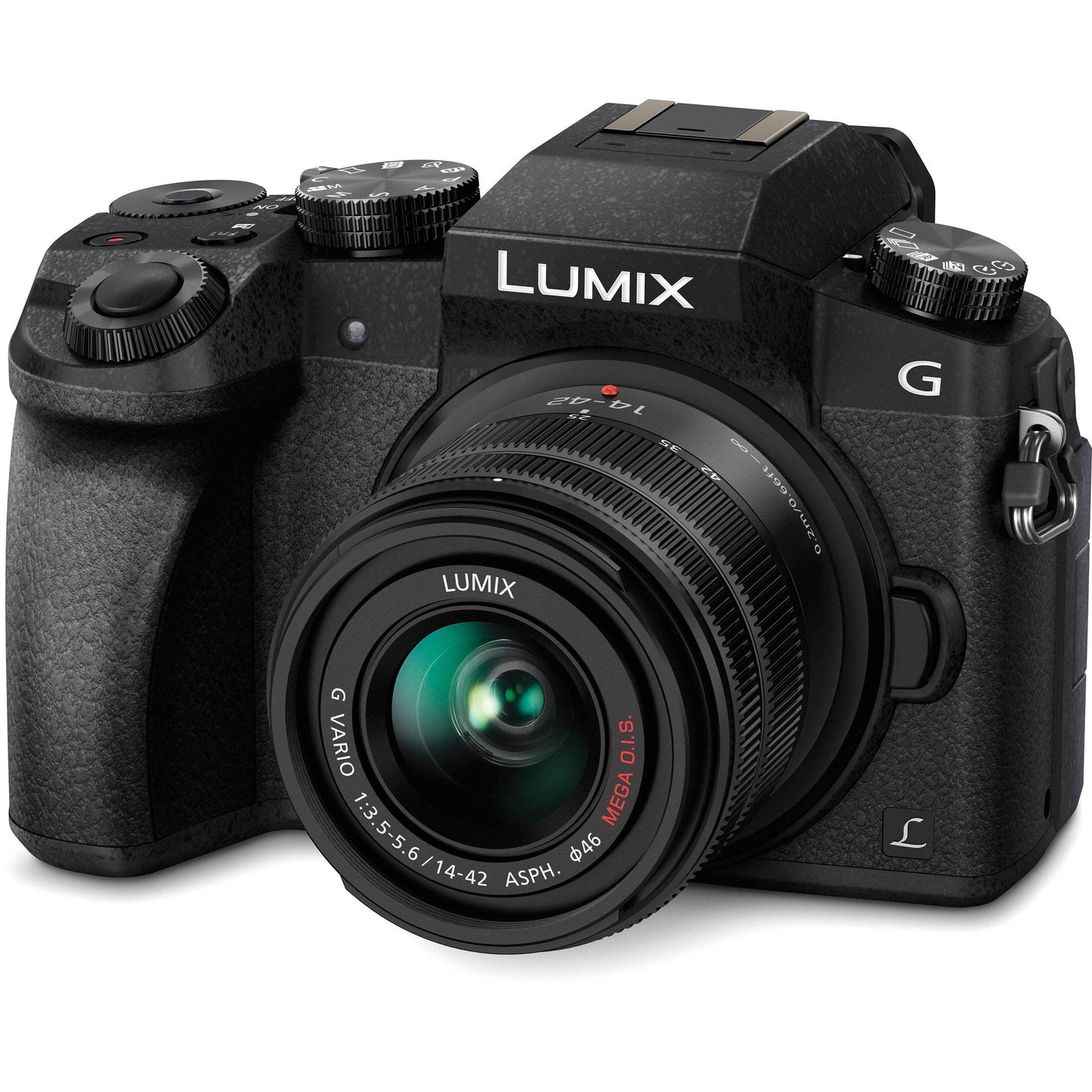 Panasonic LUMIX G7 16.00 MP 4K Mirrorless Interchangeable Lens Camera Kit with 14-42 mm Lens (Black) with 3x Optical Zoom - Triveni World