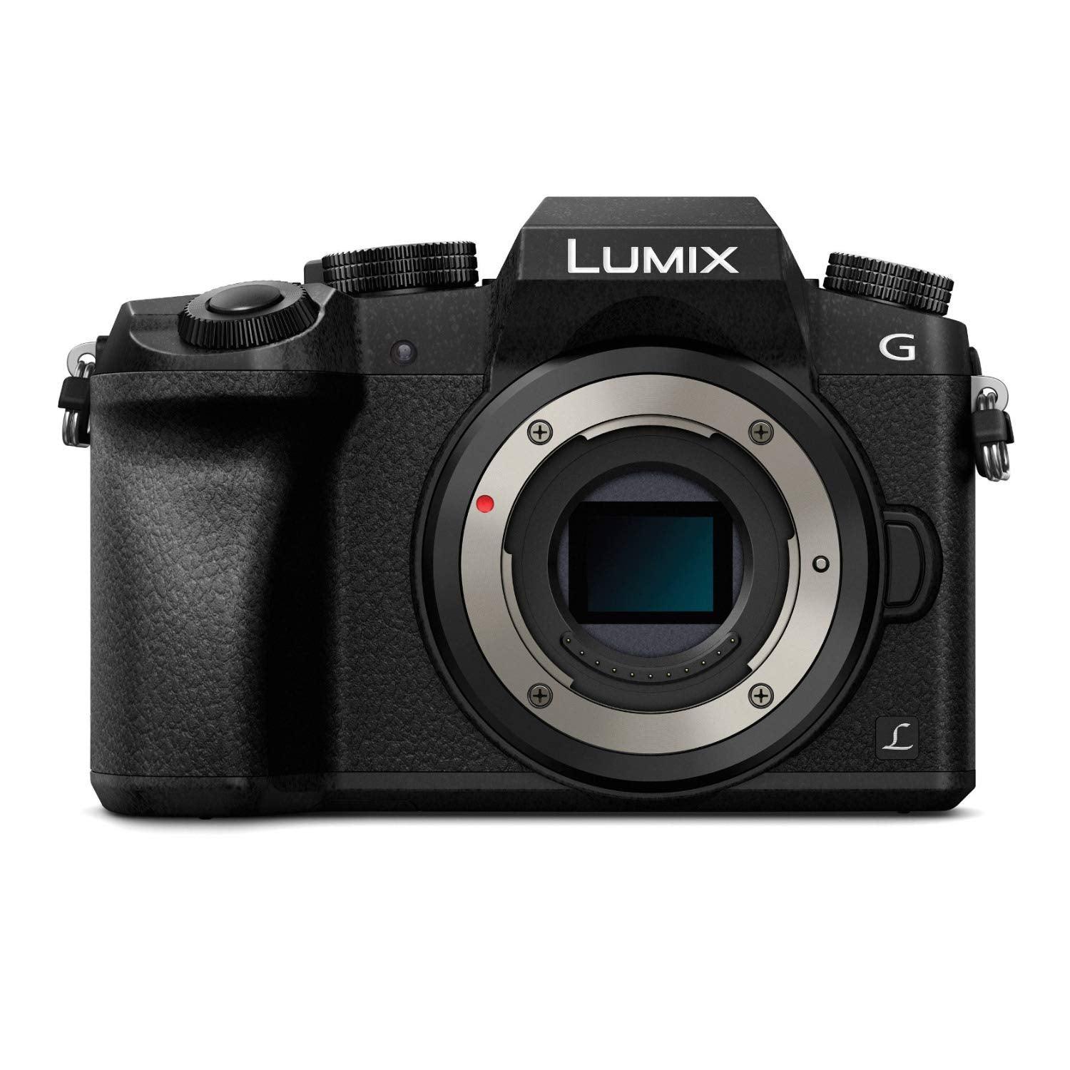 PANASONIC LUMIX G7 4K Mirrorless Camera with 14-42mm MEGA O.I.S. Lens, 16 Megapixels, 3 Inch Touch LCD, DMC-G7KK (USA BLACK) - Triveni World