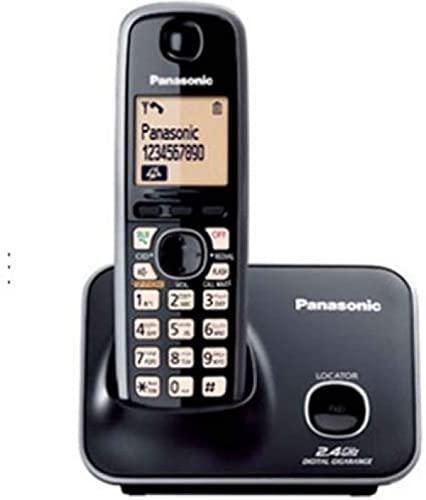 Panasonic Single Line Digital Cordless Telephone, Black - Triveni World