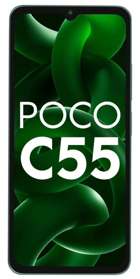 POCO C55 (Forest Green, 4GB RAM, 64GB Storage) - Triveni World